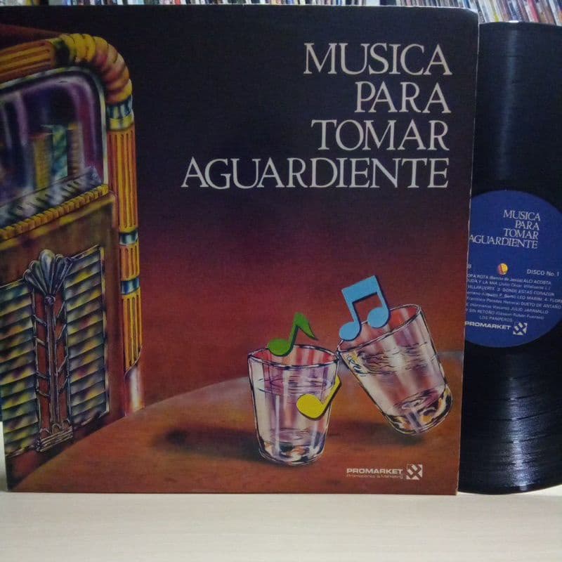Música para tomar aguardente 3 discos LP
