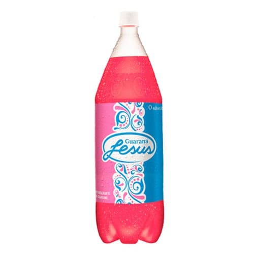 Guaraná Jesus Pet 1l - Refrigerante Rosa