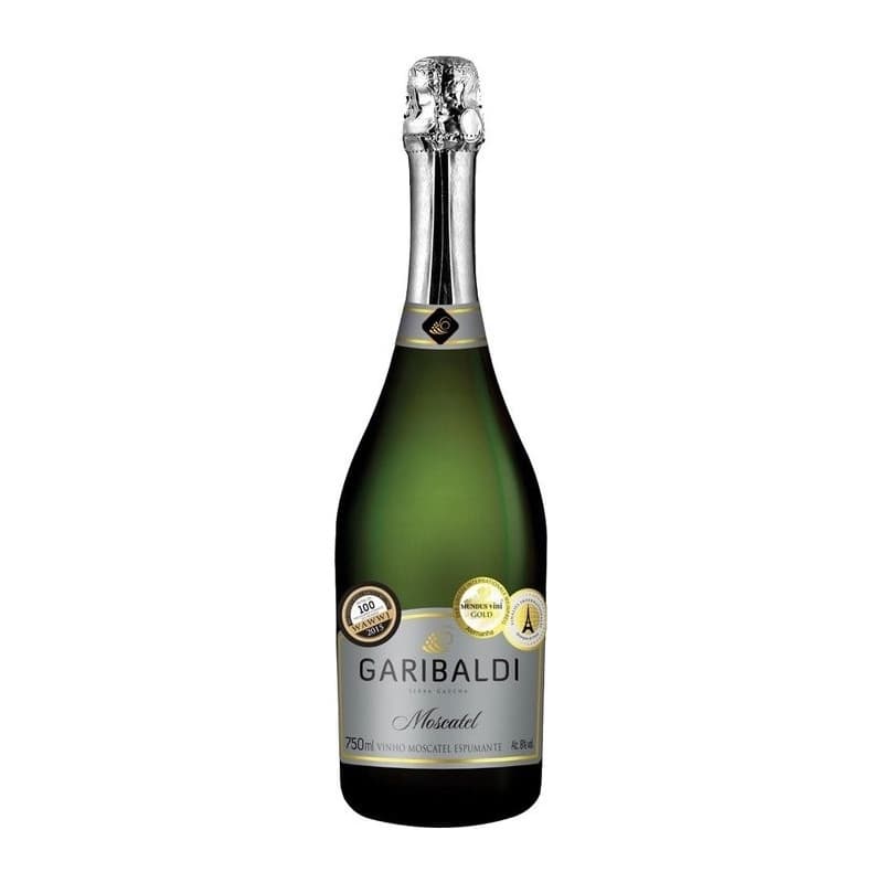 Espumante Moscatel Branco 750ml - Garibaldi