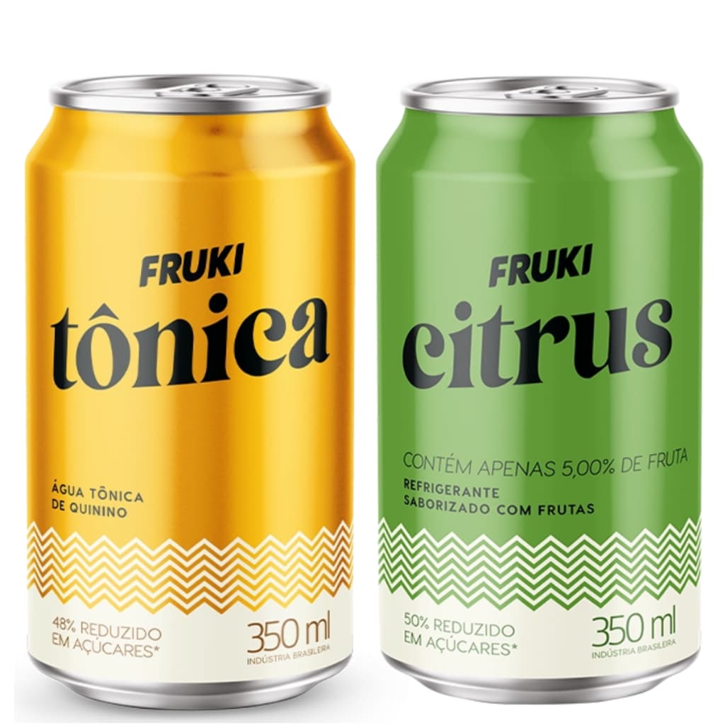 Água Tônica Fruki Tônica de Quinino e Citrus 2 unidades
