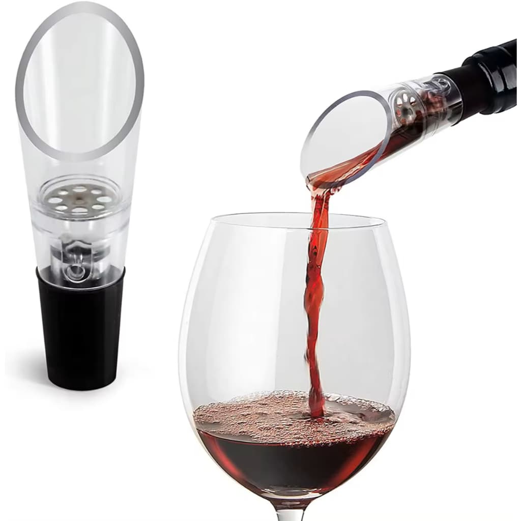 Aerador De Vinho Bico Dosador Decantador Acessório Para Vinho