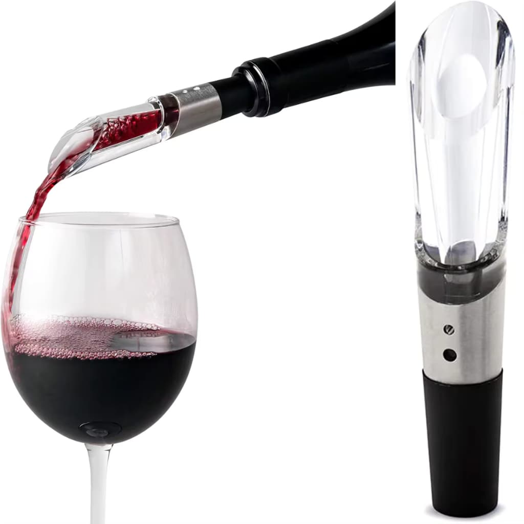 Aerador De Vinho Magic Decanter Bico Dosador Decantador Acessório Para Vinho