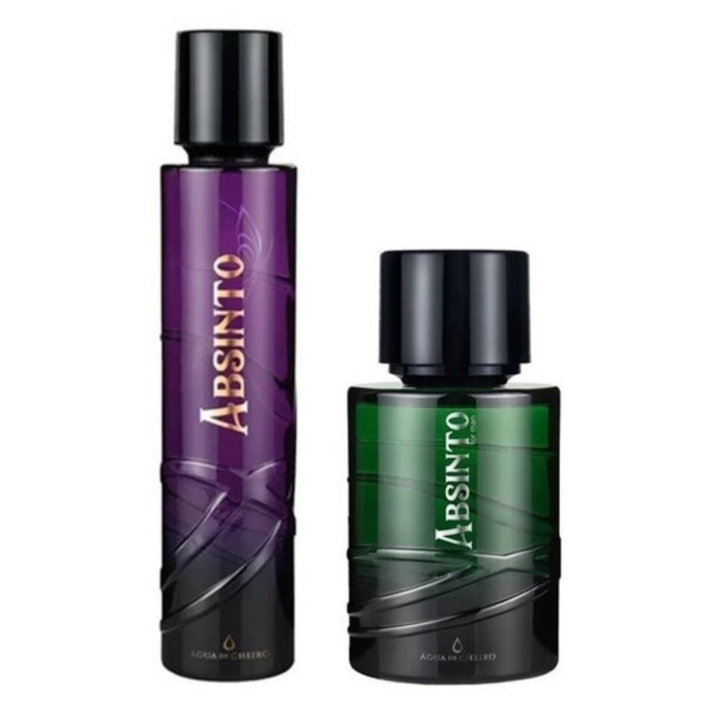 Deo Colônia Absinto Tradicional Feminino e Masculino Perfume Água de Cheiro mesma fragrância antiga