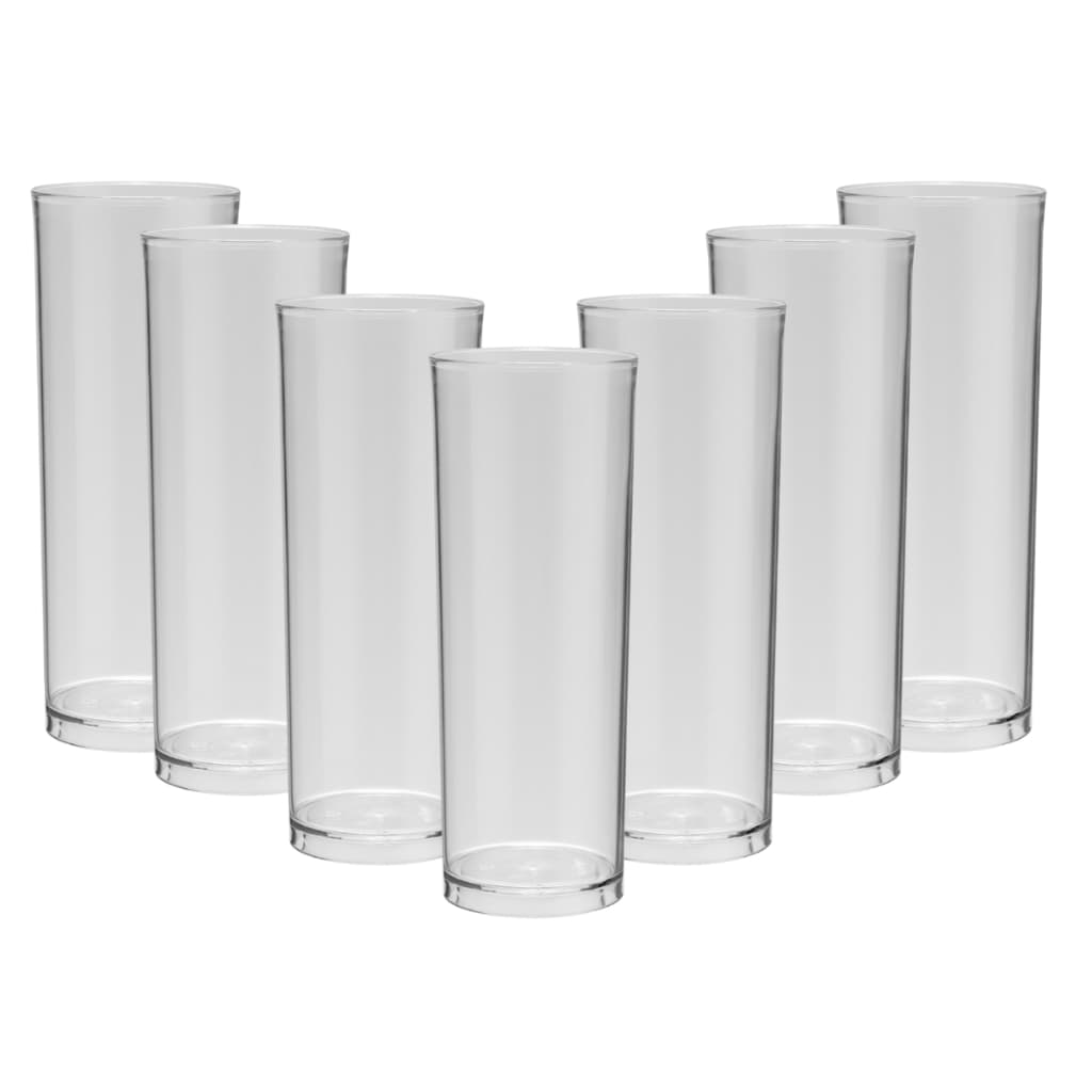 Kit 30Pçs Copo Long Drink Epic 330Ml-Transparente Copo Acrilico Resistente Copo De Acrilico Festa