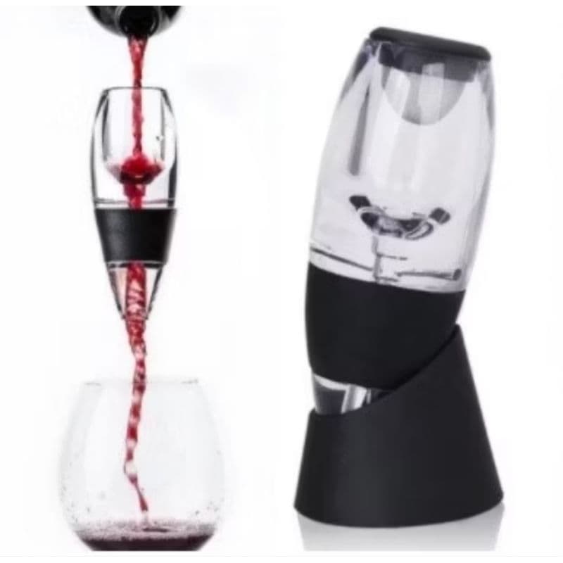 Aerador De Vinho Com Filtro e Suporte, decanter bico mais aroma e sabor kit vinho