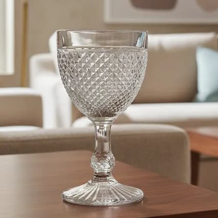 6 Taça Acrílico, Taça de Agua E Vinho,  Kit de Taça De Acrílico  6 Peças, Taça de Bico de Jaca Acrílico