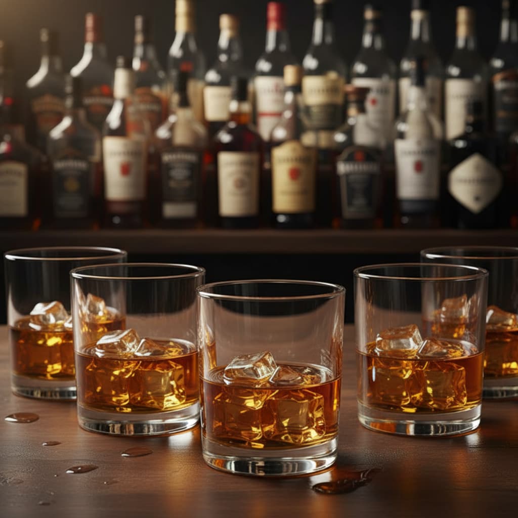 Copo Prestige On The Rocks Para Whisky, Jogo De Copos 6 Peças Para Drinks e Whisky, 340ml - Ruvolo