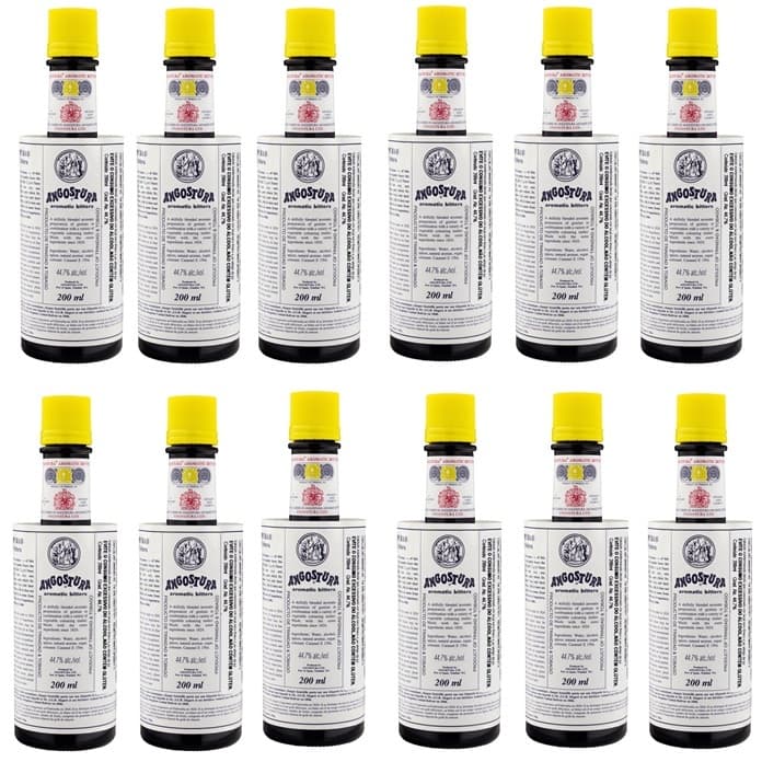Kit Com 12 // Aperitivo Angostura Bitter Aromatic - 200ml - Original - Envio Imediato