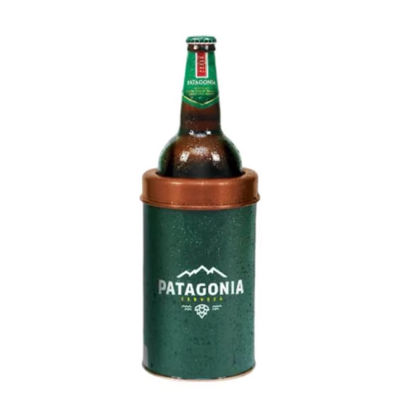 Kit 2 Porta Garrafa Térmica Alumiart Falcão Porta Garrafa Verde De Alumínio 740ml