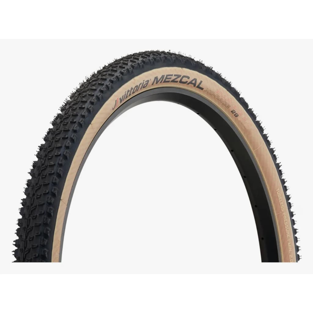 Pneu 29x2.35 Vittoria Mezcal Xc Race Tubeless Fx Bege