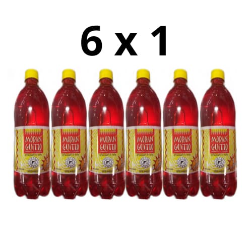 Kit 6x1 Refrigerante Moranguito 1 Litro ( Refrigerante Macaé )