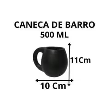 CANECA DE BARRO/CANECA CHOPP/CANECA DE CERAMICA