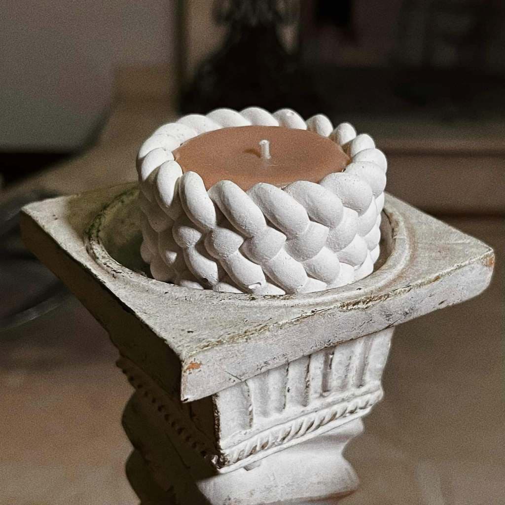 Vela Aromática DOCE - RUM DO CONVÉS (aroma de chocolate belga e rum) CERA DE COCO