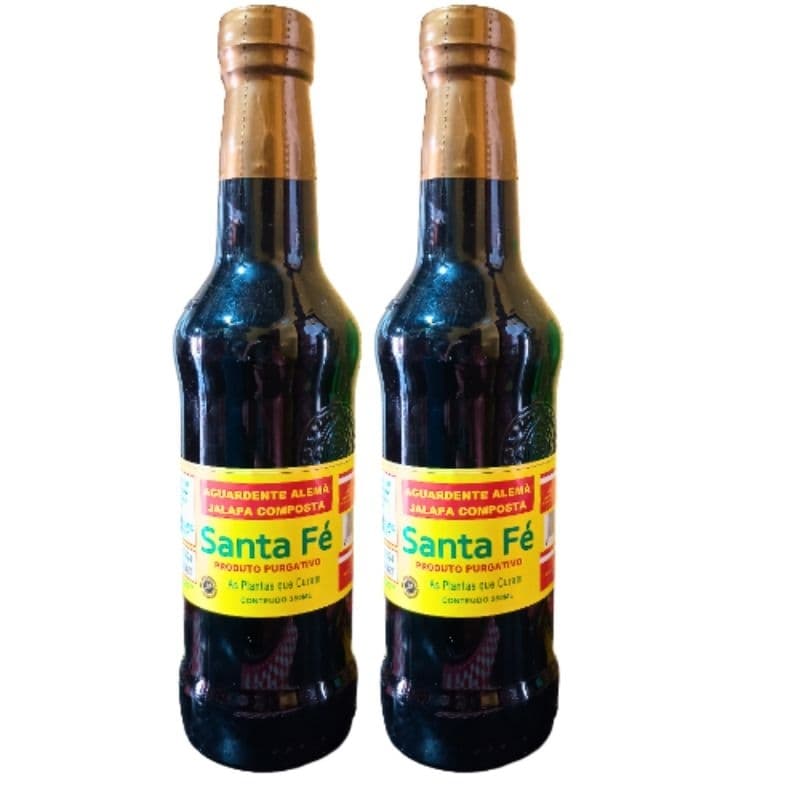 Kit 2 Unidades: Aguardente Santa Fé Original - 350ml cada