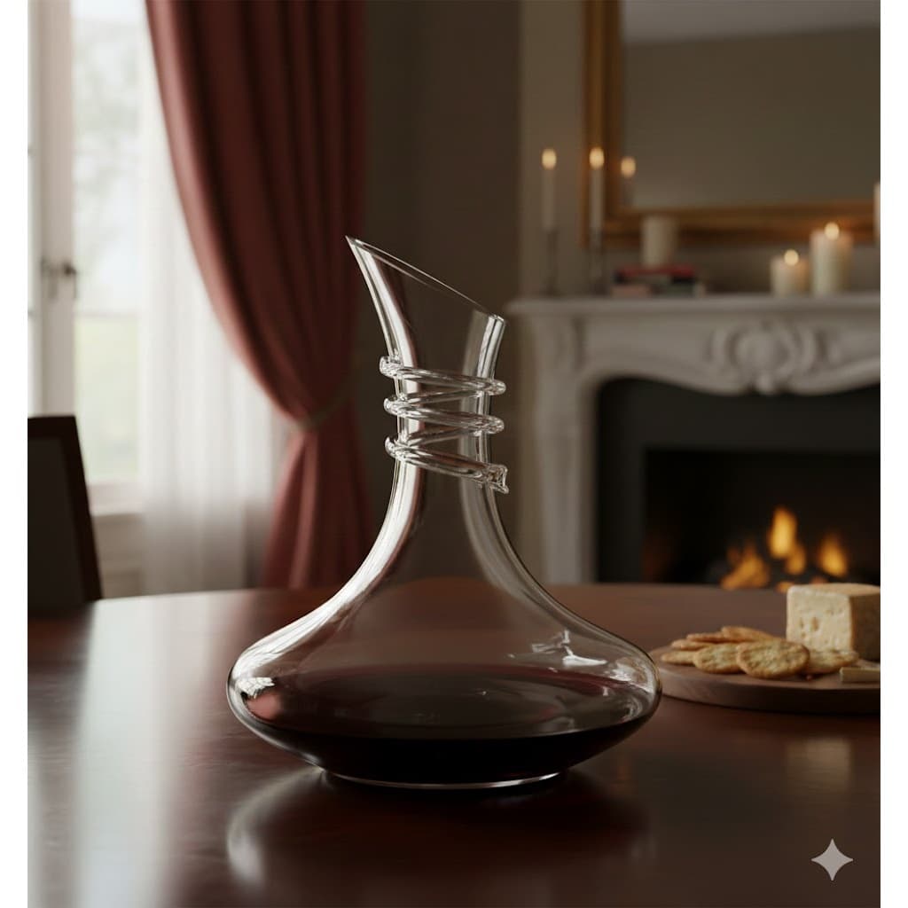 Decanter Premium de Vidro 1950ml, Decanter de Vinho Premium Vidro – Ruvolo