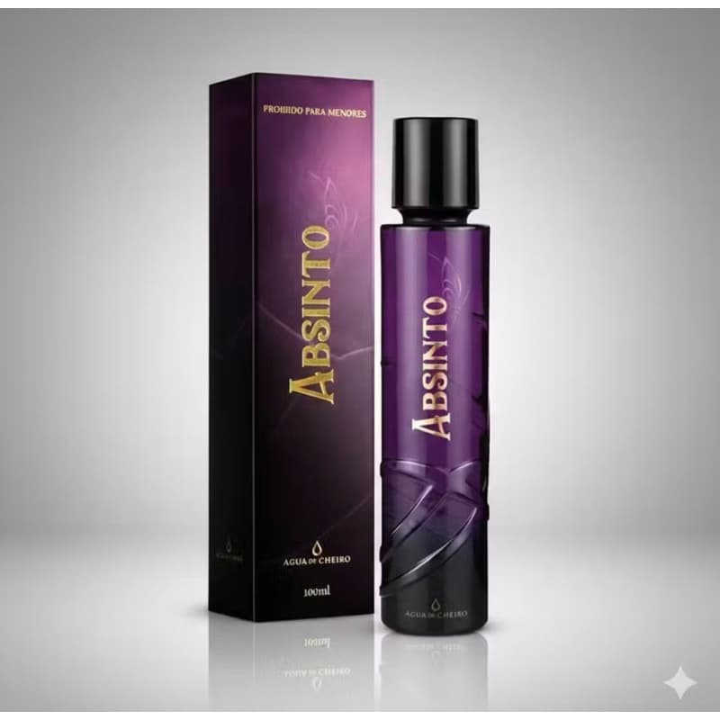 Perfume Absinto Tradicional Feminino com FerormÔnio Água de Cheiro