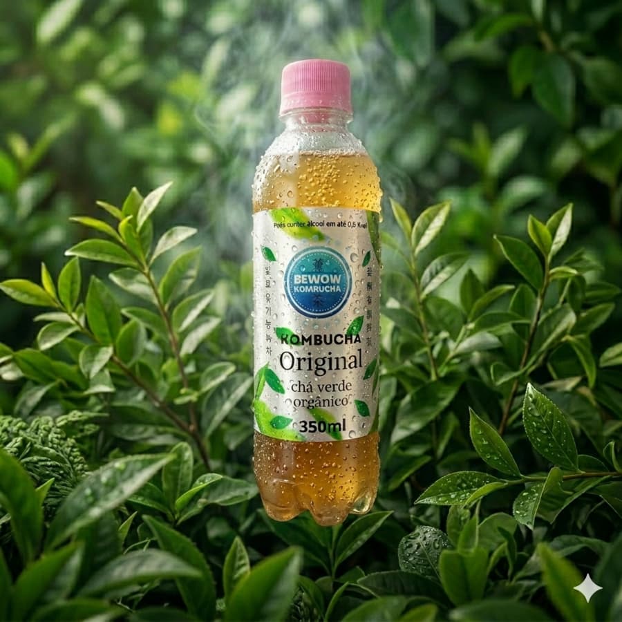 KOMBUCHA DE CHÁ VERDE ORIGINAL