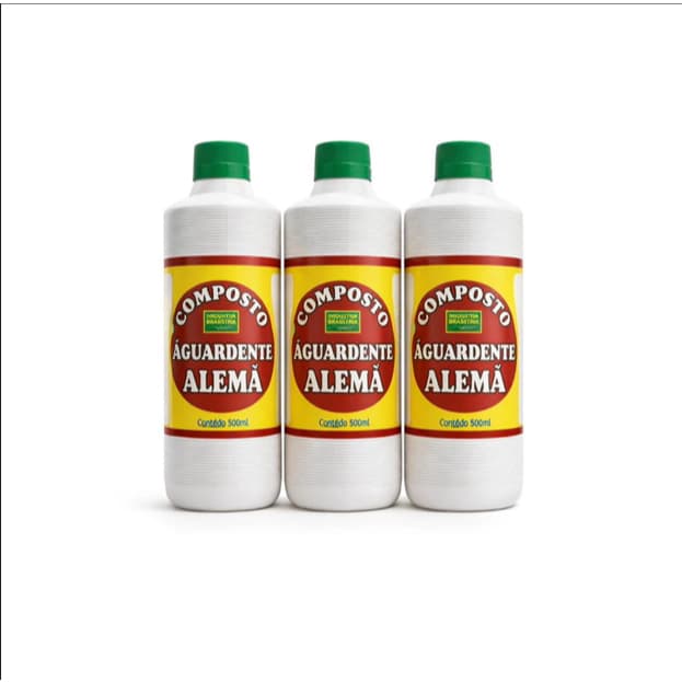 kit 3 un Composto/aguardente/alemã/ 500ml