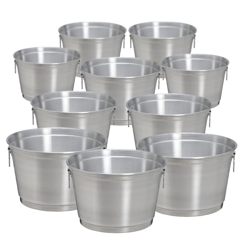 Kit 10 Baldes Para Gelo - 9 Litros