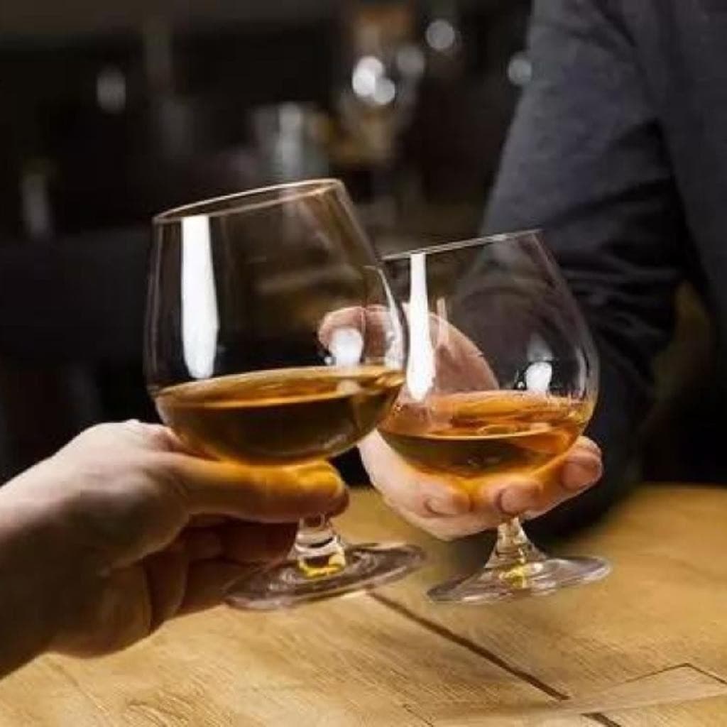 Jogo de 2 Taças de Conhaque 330ML Bohemia Nadir Windsor Bar