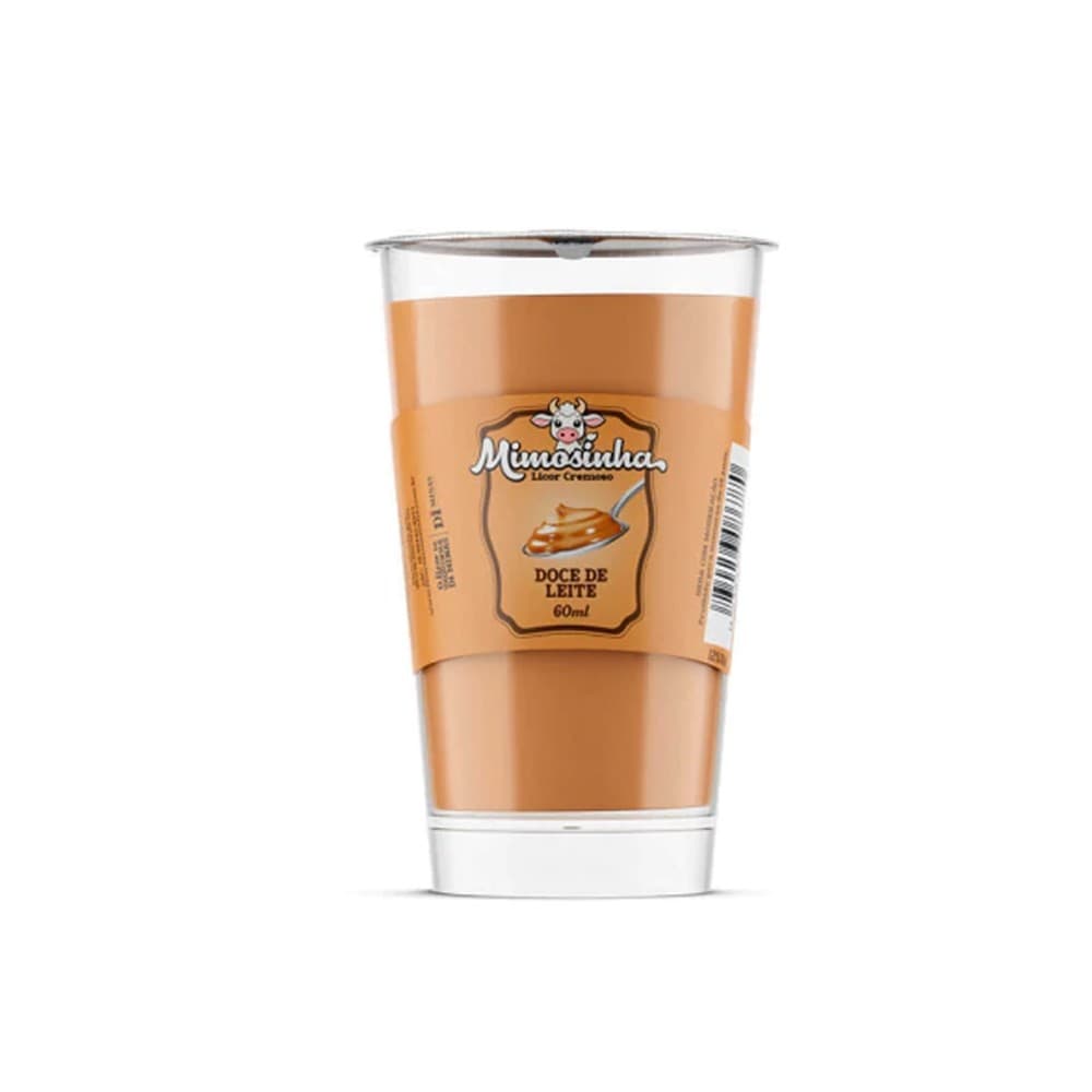 Caixa 15 Shots Licor Cremoso Doce de Leite Mimosinha