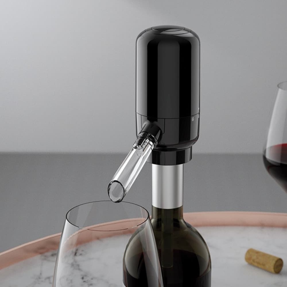 Aerador De Vinho Elétrico Dispenser De Bebidas Dosador Bomba Dosadora Decanter Acessórios De Vinhos