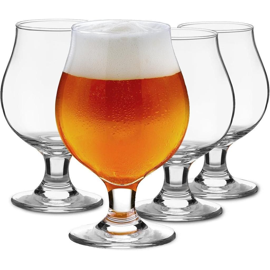 Conjunto de 4 Copos de Cerveja, 16 OZ, Copos Clássicos de Cerveja Artesanal, Conjunto Premium de Copos, Pub, Copos de Ce