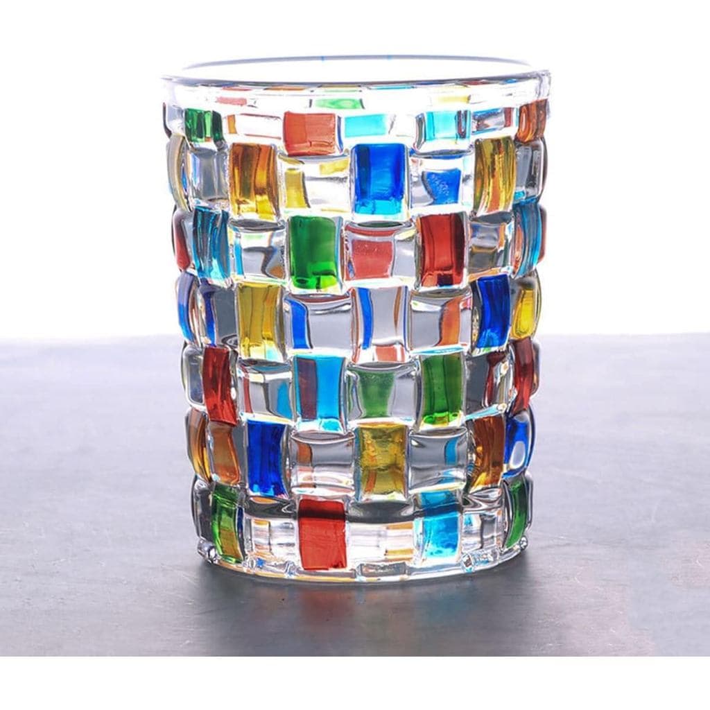 Copos Coloridos para Beber, Copos de Água Pintados à Mão, Copos de Água Multicoloridos, Copos de Whisky e Vinho, Copos T