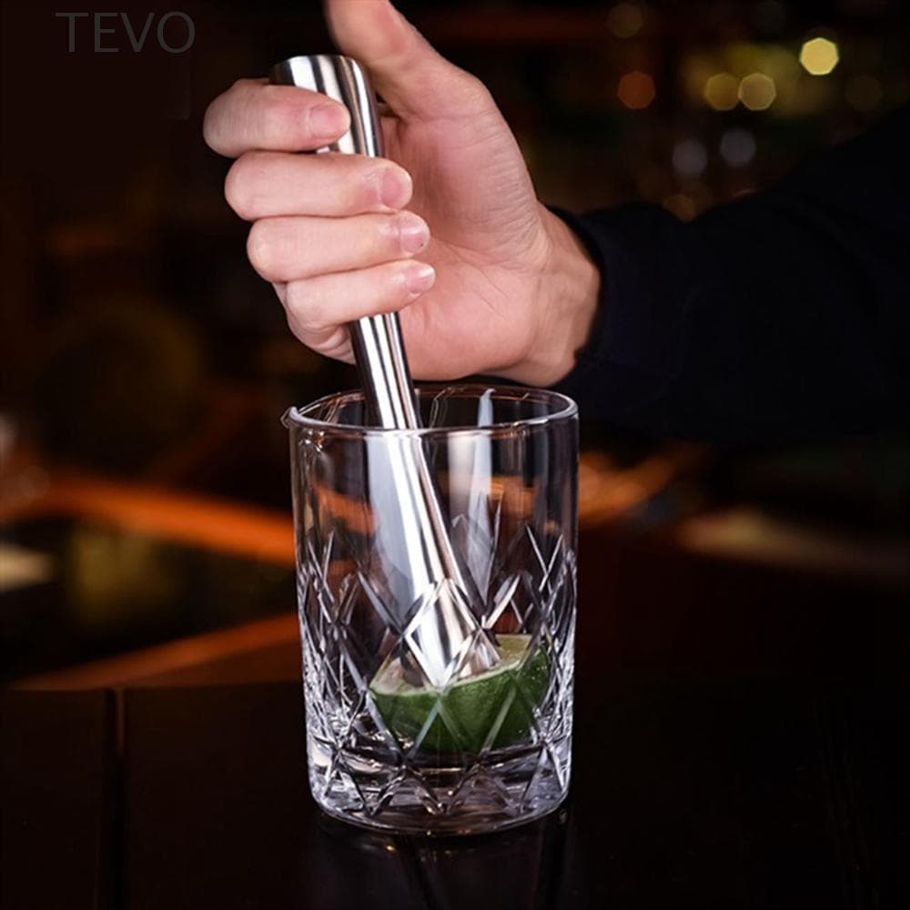 TEVO Mojito Muddler Rod Martelo Cozinha Aço Inoxidável DIY Ferramenta Agitadora Moda Antiga