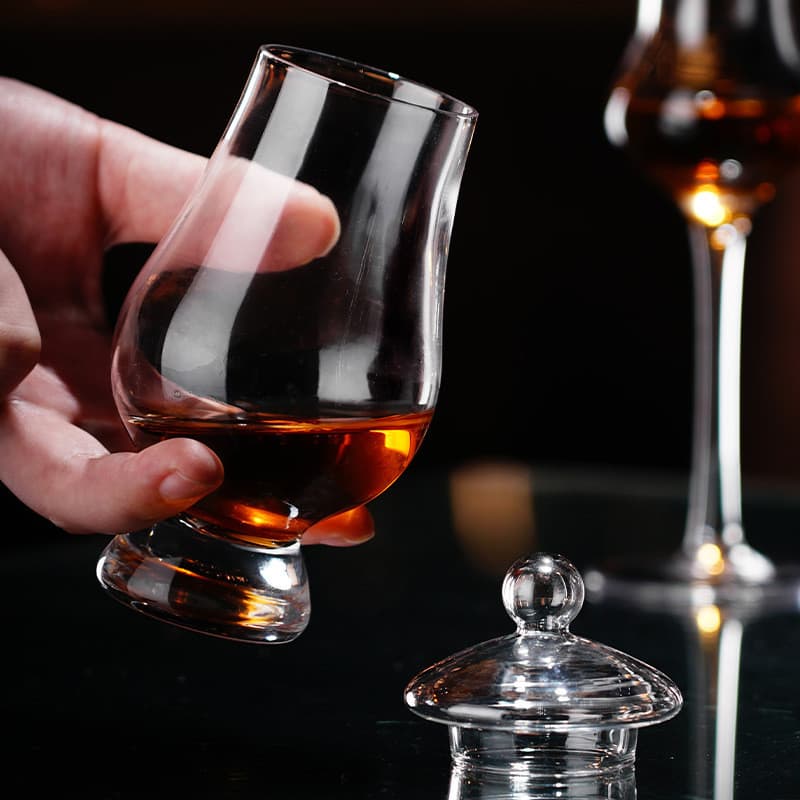 Copo de cristal para whisky, copo profissional para degustação de bebidas, copo para vinho estrangeiro, copo para destil