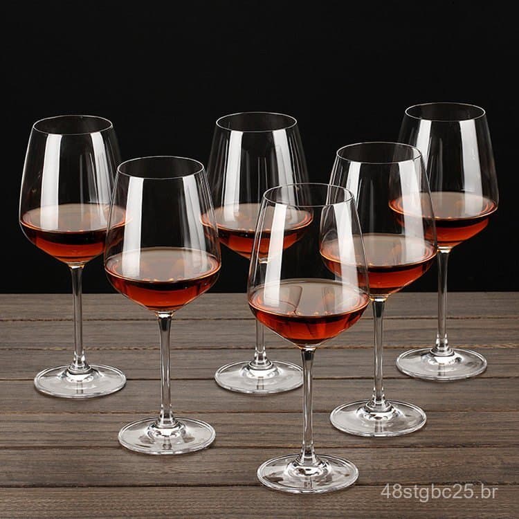 Taça de vinho tinto Shidao, taça de cristal sem chumbo estilo Borgonha, taça de vinho criativa de luxo em estilo europeu