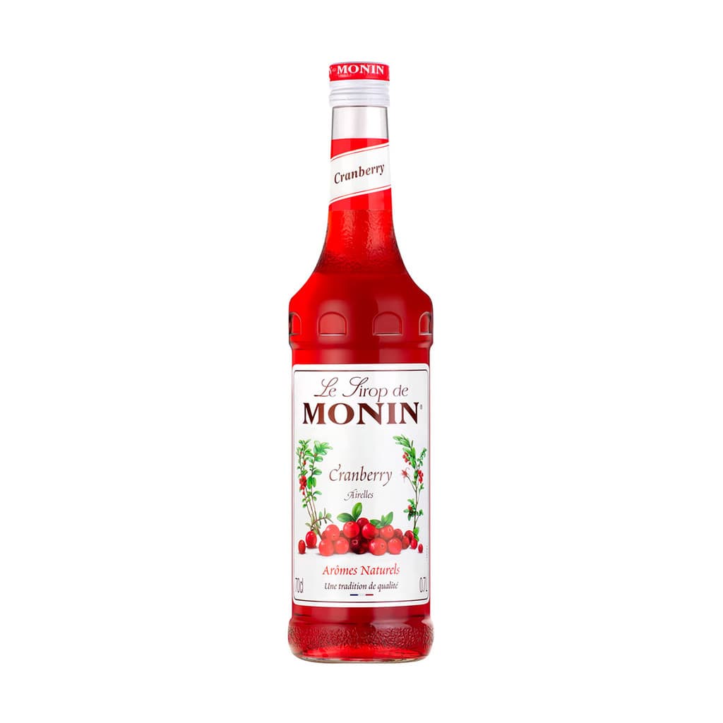 Xarope Monin Cranberry Garrafa 700ml Xarope Para Drinks Soda Italiana Sobremesas Receitas Original