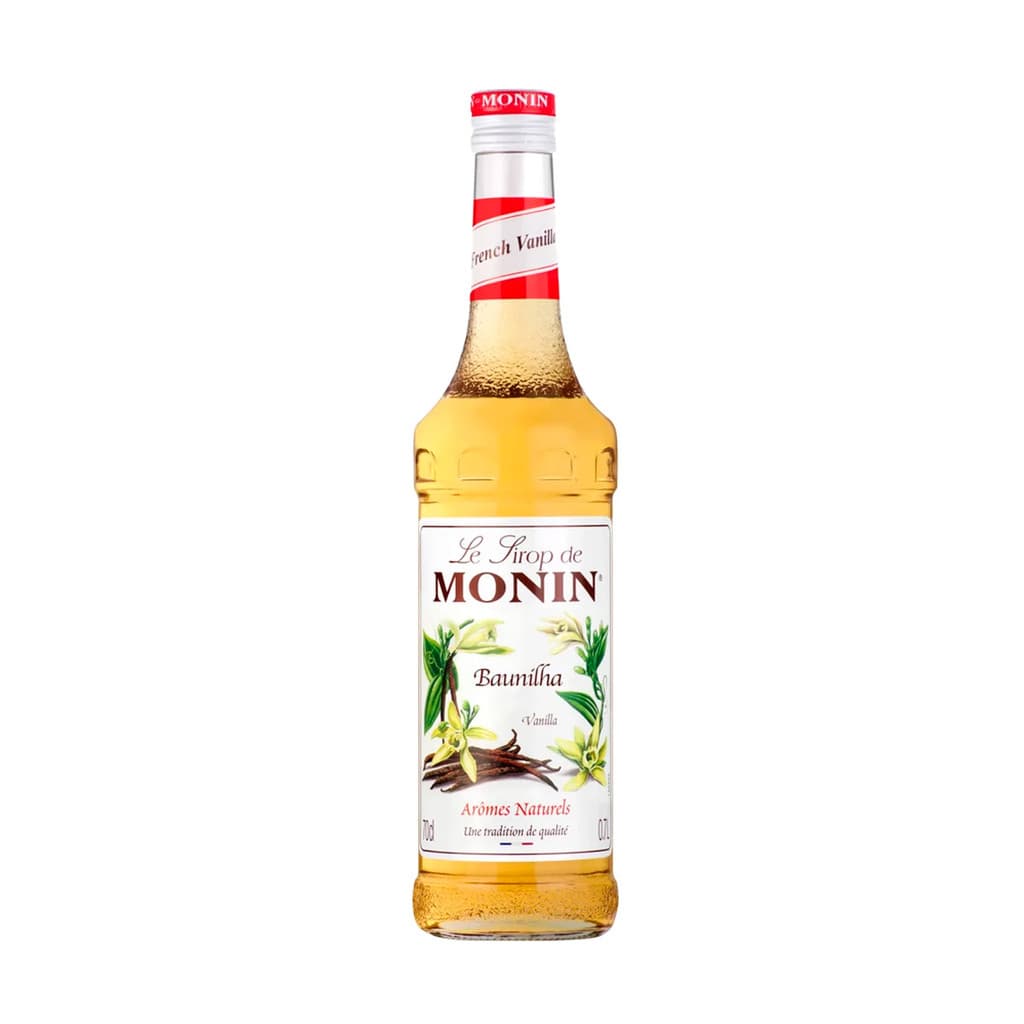 Xarope Monin Baunilha Garrafa 700ml Xarope Para Drinks Café Sobremesas Receitas Profissional