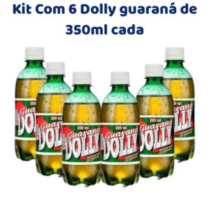 KIt com 6 unid Refrigerante Dolly 350 Ml _ Refrigerantes Kit Lanche escolar