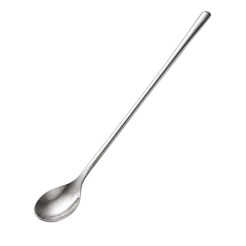 Colher Bailarina 30cm em Aço Inox para Drinks Sucos Coquetéis Mexedor Longo para Jarras Copos Altos Bar Restaurante Cozinha Área Gourmet e Bartender