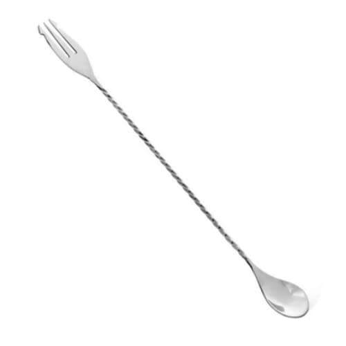 Colher Bailarina Aço Inox 40cm - Com Tridente