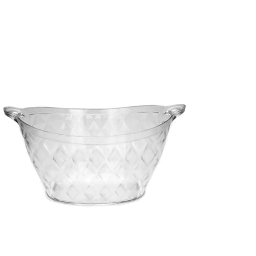 Champanheira Balde de Gelo, 15 Litros, Transparente, Acrílico