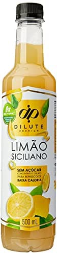 Dilute Xarope Limão S/ Açúcar Sabor Limão 500 Ml