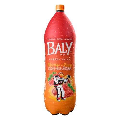 Baly Energético Morango E Pessego 2 Lts 1 unidade