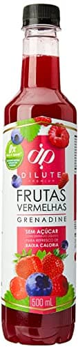 Dilute Xarope Frutas Vermelhas S/ Açúcar Sabor Frutas Vermelhas 500 Ml