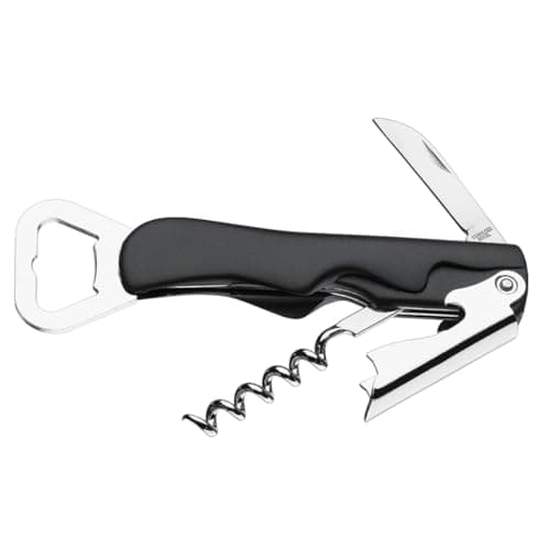 Brinox - Saca Rolhas/Abridor de Garrafas Acessórios de Vinho - Preto