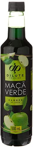Dilute Xarope Maçã Verde Sabor Maçã Verde 500 Ml
