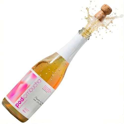 Pod Kombucha 750ml Uva Branca