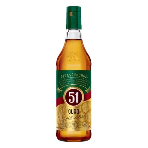 Cachaça Tradicional 51 Ouro 965 ml