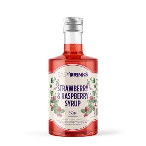 Easy Drinks - Xarope de 350ml (Morango e Framboesa)
