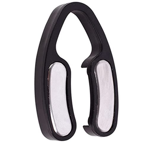 Cortador de lacre em aço inox e abs preto