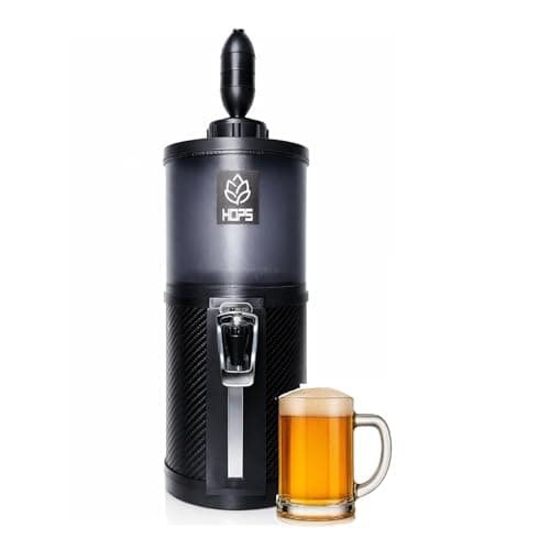 Chopeira Gelo Refrigerada Chopp Serpentina Black Portátil Setbeer Hops