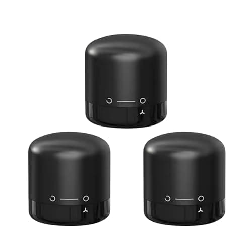 Kit 3 Tampas Garrafa Vinho Vedação Vácuo Rolha Silicone Pressão Conservador Bebidas