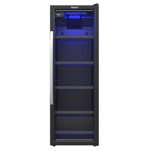Cervejeira Venax Blue Light 200 Litros Preto Fosco 110V