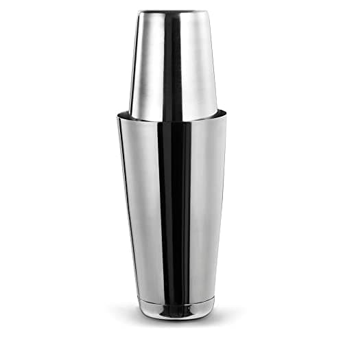 Mimo Style, Coqueteleira Boston Profissional em Inox com Dois Copos de 800 mL e 500 mL